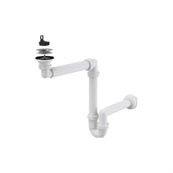 Сифон для умывальника Alcadrain A413 - фото 16726584