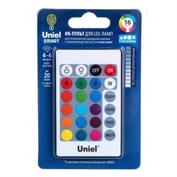 Пульт управления лампой RGB Uniel SMART UCH-S210 BLACK - фото 16731459