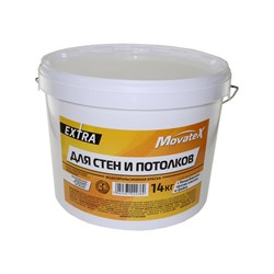 Водоэмульсионная краска для стен и потолков Movatex EXTRA - фото 16731722