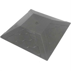 Колпак на столб забора под фонарь ООО ТК "ТИТАН" Тетто Элит Чешуя - фото 16731998