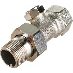 Прямой нижний вентиль для радиатора HONEYWELL V2420D0020 - фото 16733428