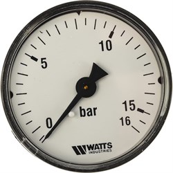 Аксиальный манометр Watts F+R100 - фото 16735409
