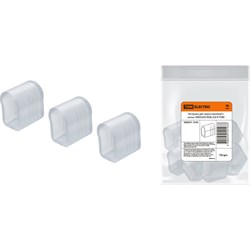 Заглушка для одностороннего неона SMD5050-RGB-220 В TDM ELECTRIC SQ0331-1542 - фото 16736692