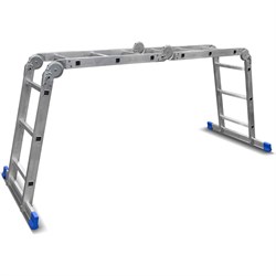 Алюминиевая лестница трансформер LadderBel LT433PROF - фото 16736723