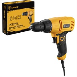 Дрель-шуруповерт DEKO DKSD500W - фото 16737430