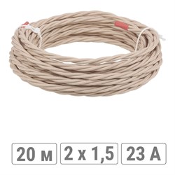 Витой ретро провод TDM ELECTRIC Эко - фото 16737609