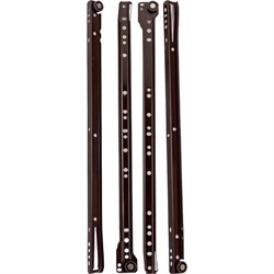 Роликовые направляющие Локри EDS003-L450 MM BROWN - фото 16738040