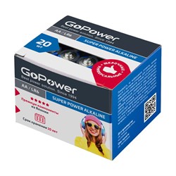 Батарейка GoPower LR6 - фото 16738220