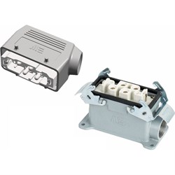 Прямоугольный промышленный разъем Mete Enerji H6K-A2M-D2F - фото 16738558