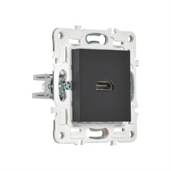 Розетка IEK SKANDY HDMI SK-H01Bl черный - фото 16740029