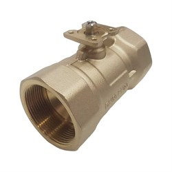 Двухходовой латунный шаровой кран TECHNO 2050B - фото 16741943