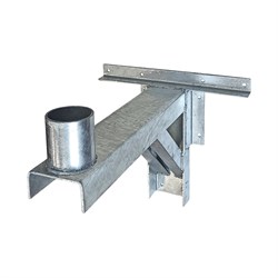 Стеновой опорный кронштейн для мачт СМЛ и мачт СМС EZETEK 75817 - фото 16742863