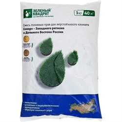 Семена газона для Северо-Западного региона и Дальнего Востока Зеленый квадрат 4607160332055 - фото 16743954