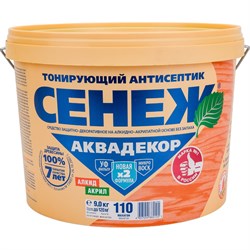 Антисептик для дерева СЕНЕЖ АКВАДЕКОР - фото 16744176
