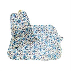 Набор для бани Бацькина баня Голубой узор - фото 16744602