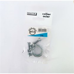 Двойной стальной хомут Boutte 0201501 - фото 16744689