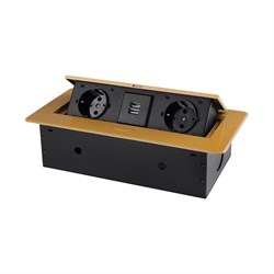 Горизонтальная выдвижная розетка ROCKETSOCKET SHS018-G - фото 16744714