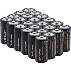 Батарейка GoPower R14 - фото 16745487