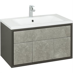 Тумба под раковину AQUATON Уэльс 80 - фото 16747057