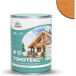 Защитно-декоративный состав для дерева KRONA Тонотекс - фото 16749245