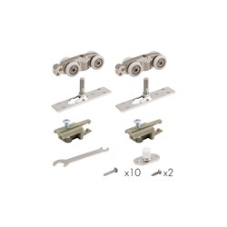 Комплект для раздвижных дверей Armadillo SLD.Comfort-PRO.SET1.rollers/80 - фото 16749751