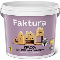 Акриловая краска для деревянных фасадов FAKTURA О02694 - фото 16749906