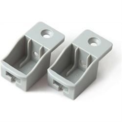 Держатель продольного рейлинга BOYARD СТАРТ SBH40/GR - фото 16750342