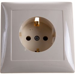 Одноместная розетка Кунцево-Электро СЕЛЕНА РС16-370 - фото 16759501