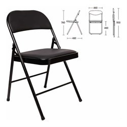 Складной стул для дома и офиса BRABIX Golf Plus CF-003 Комфорт - фото 16761409