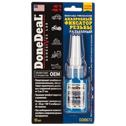 Разъемный анаэробный фиксатор резьбы DONE DEAL DD6673 - фото 16767169