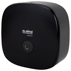 Диспенсер для туалетной бумаги LAIMA PROFESSIONAL PREMIUM BLACK (Система T2), малый, черный, ABS-пластик, 609521 - фото 16776496
