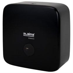Диспенсер для полотенец LAIMA PROFESSIONAL PREMIUM BLACK (Система H3), V-сложения, черный, ABS-пластик, 609523 - фото 16776498