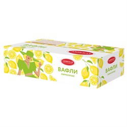 Вафли АЗОВСКАЯ со вкусом лимона 2,8 кг - фото 16776513