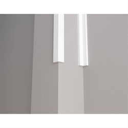 Ударопрочный влагостойкий стеновой уголок под покраску Decor-Dizayn DD803 - фото 16776735