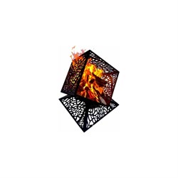 Костровая чаша ПРОФМЕТСТИЛЬ Куб - фото 16776827