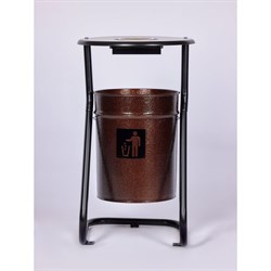 Уличная металлическая урна ПРОФМЕТСТИЛЬ 651 - фото 16776953