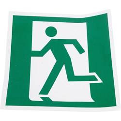 Наклейка Контур Лайн Выход здесь налево - фото 16778844