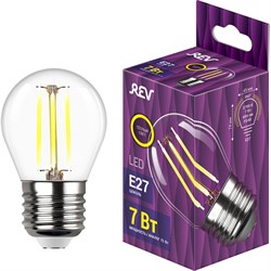 Светодиодная лампа REV FILAMENT шарик - фото 16779458