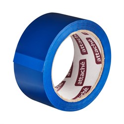 Упаковочная клейкая лента ATTACHE 48 мм х 66 м, 45 мкм, синяя - фото 16780193