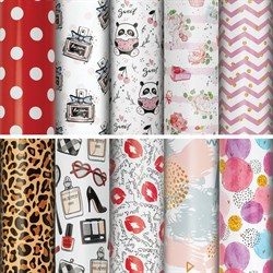 Упаковочная бумага ЗОЛОТАЯ СКАЗКА For Women - фото 16780788