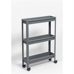 Узкая трехярусная этажерка Violet VIKEA - фото 16781854