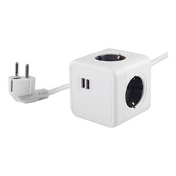 Удлинитель ROCKETSOCKET Cube Extended 4 Euro - фото 16782179