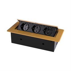 Горизонтальная выдвижная розетка ROCKETSOCKET SHS017-G - фото 16786427