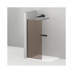 Душевая перегородка Cezares LIBERTA-L-1-90-BR-NERO - фото 16786663