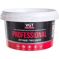 Универсальный акриловый монтажный клей VGT ПРОФ - фото 16791722