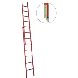 Стеклопластиковая приставная диэлектрическая раздвижная лестница Антиток ЛСПРД-4.0 Евро МГ - фото 16794266