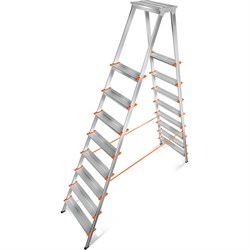 Алюминиевая стремянка Эйфель Мастер - фото 16797933