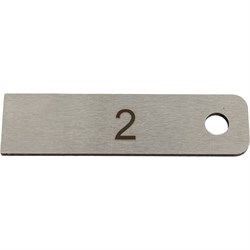 Плоский калиброванный щуп Элемент 393620.001.001 - фото 16798481