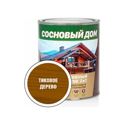 Декоративно-защитный состав для древесины ЗАО Декарт Сосновый дом - фото 16800328