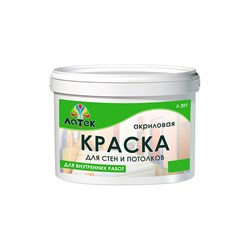 Акриловая краска для стен и потолков ЛАТЕК Л201 - фото 16801102